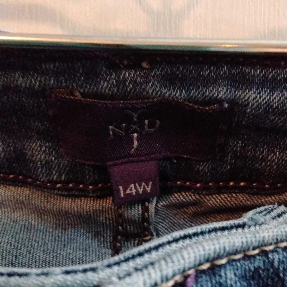 NYDJ Women's Loena Boyfriend Jeans. Size 14W - Picture 8 of 8